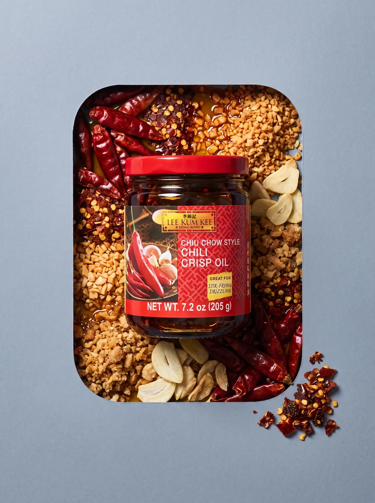 Lee Kum Kee — Chiu Chow chili crisp oil: heat, texture and crunch