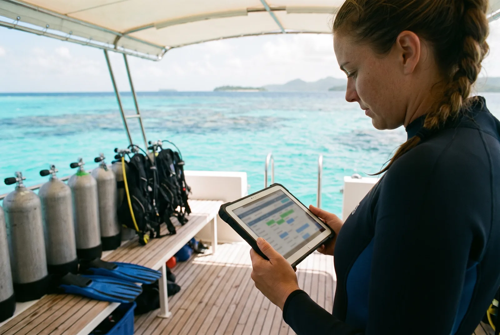Diving operations management
