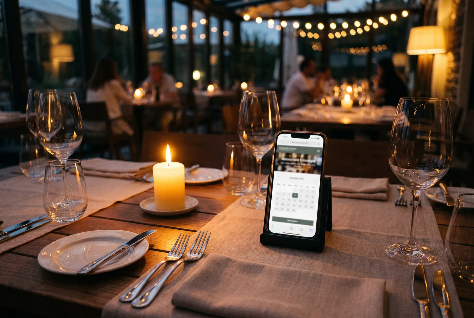 Restaurant website and reservations
