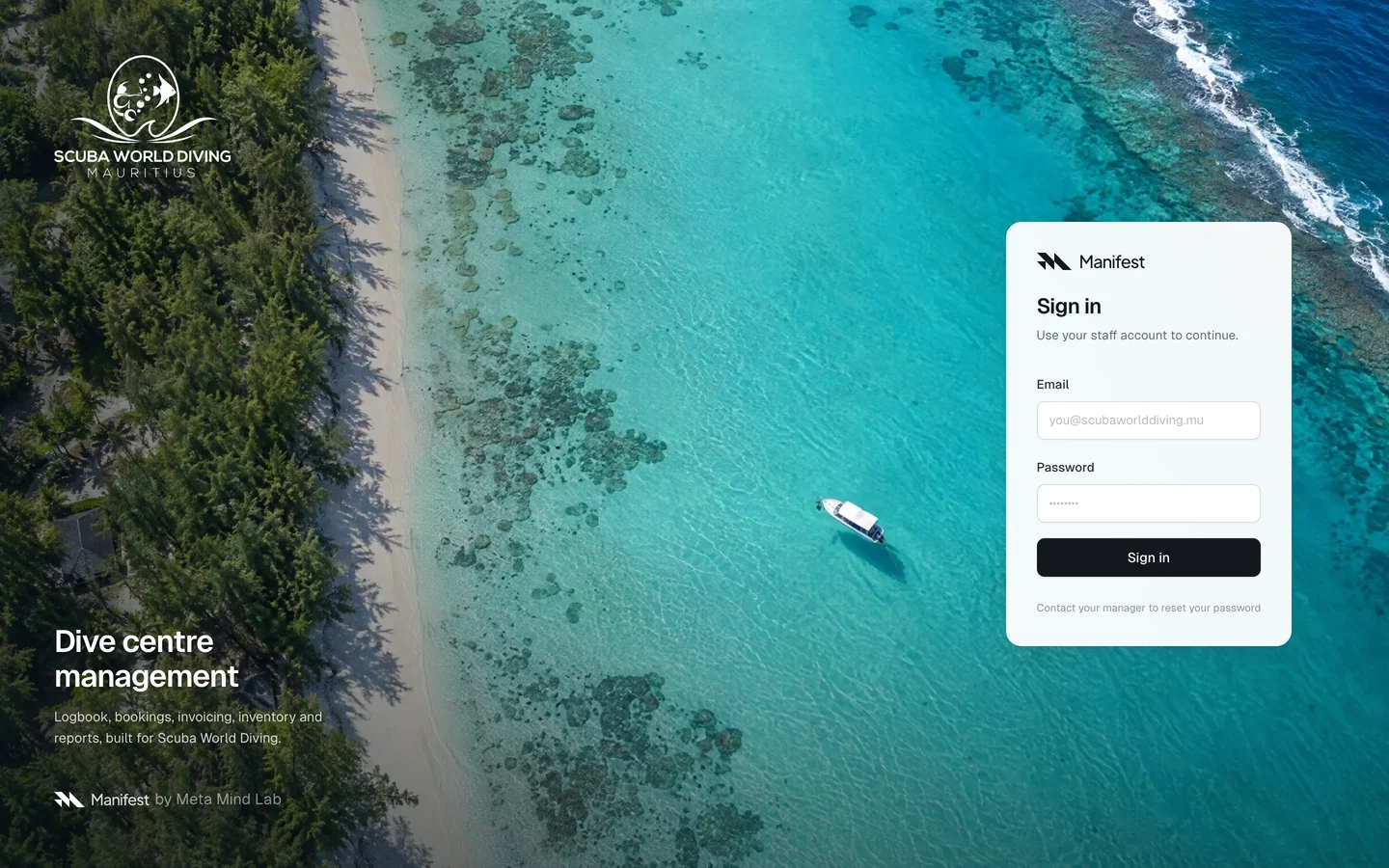 Fitted to a PADI 5★ resort’s twelve-tab logbook.