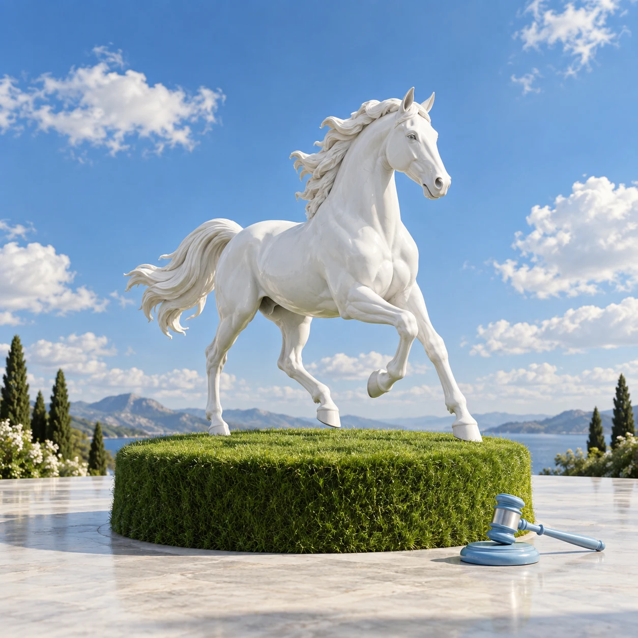 Racehorse auction platform